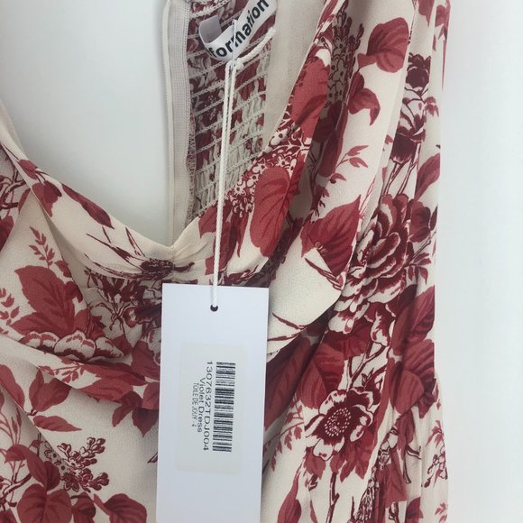 Reformation Violet Dress (NWT) NEVER WORN Size 4 - Picture 3 of 5